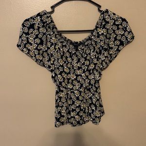 Forever 21 Off the shoulder crop top